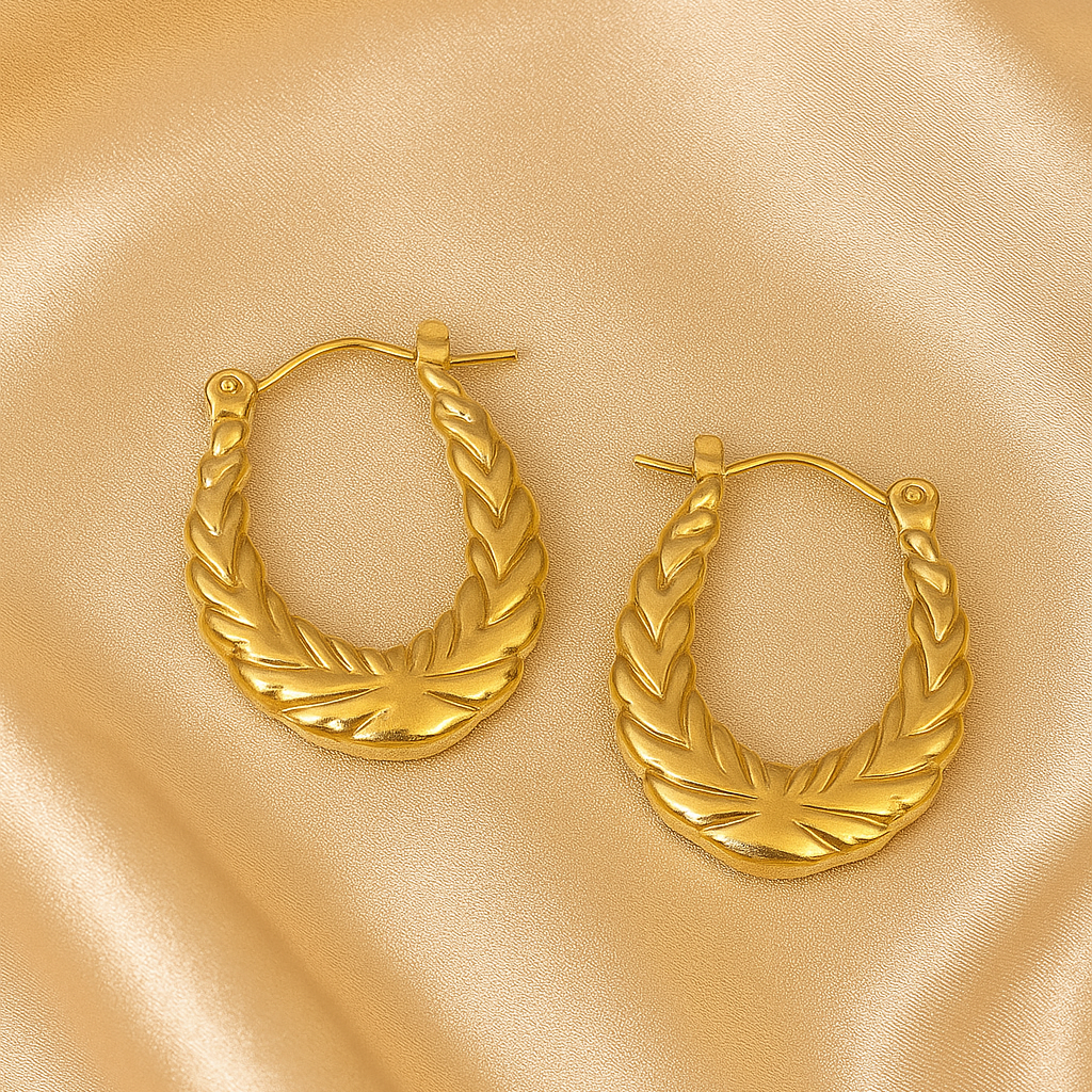 Boucles d’Oreilles Créoles Natura