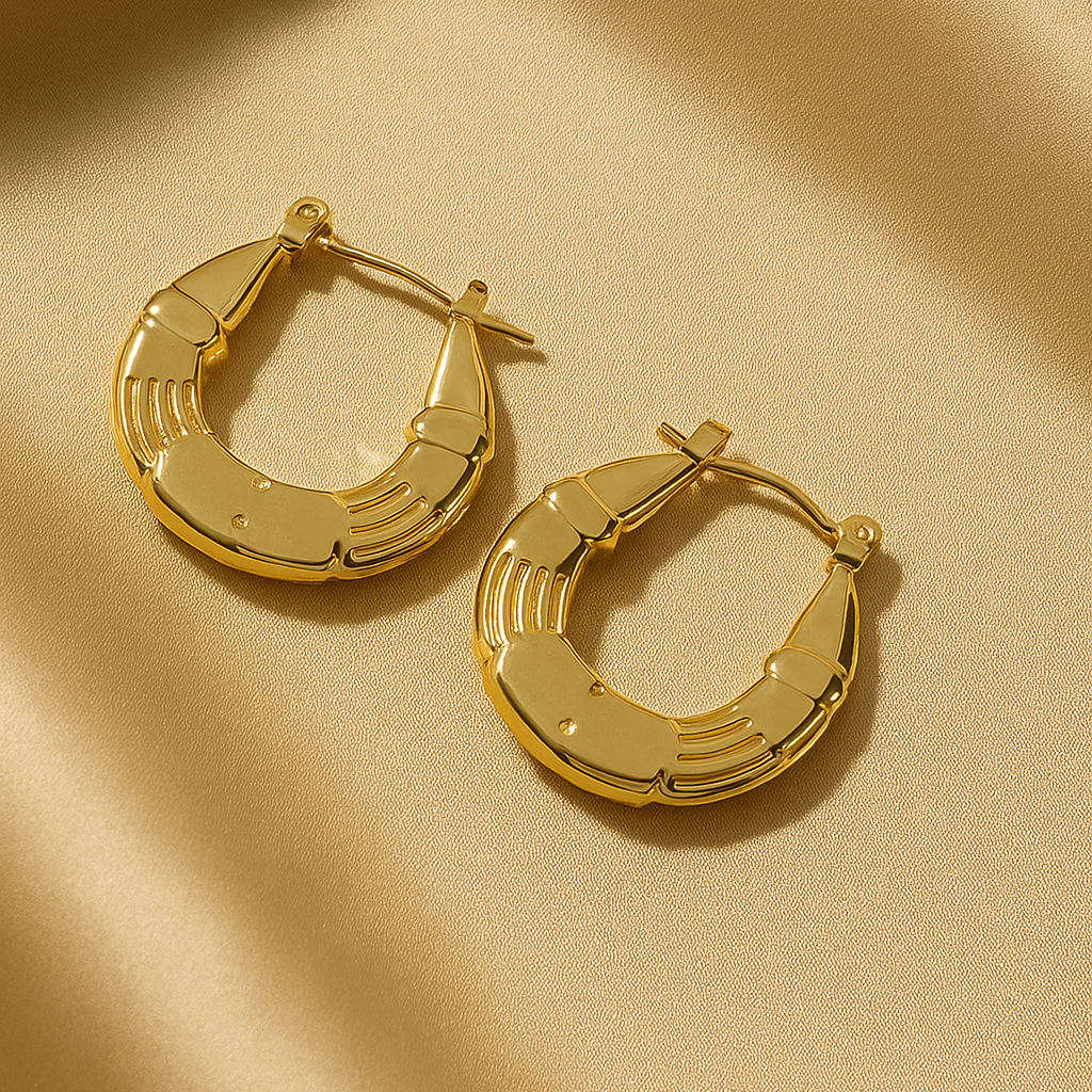 Boucles d’Oreilles Créoles Éclat