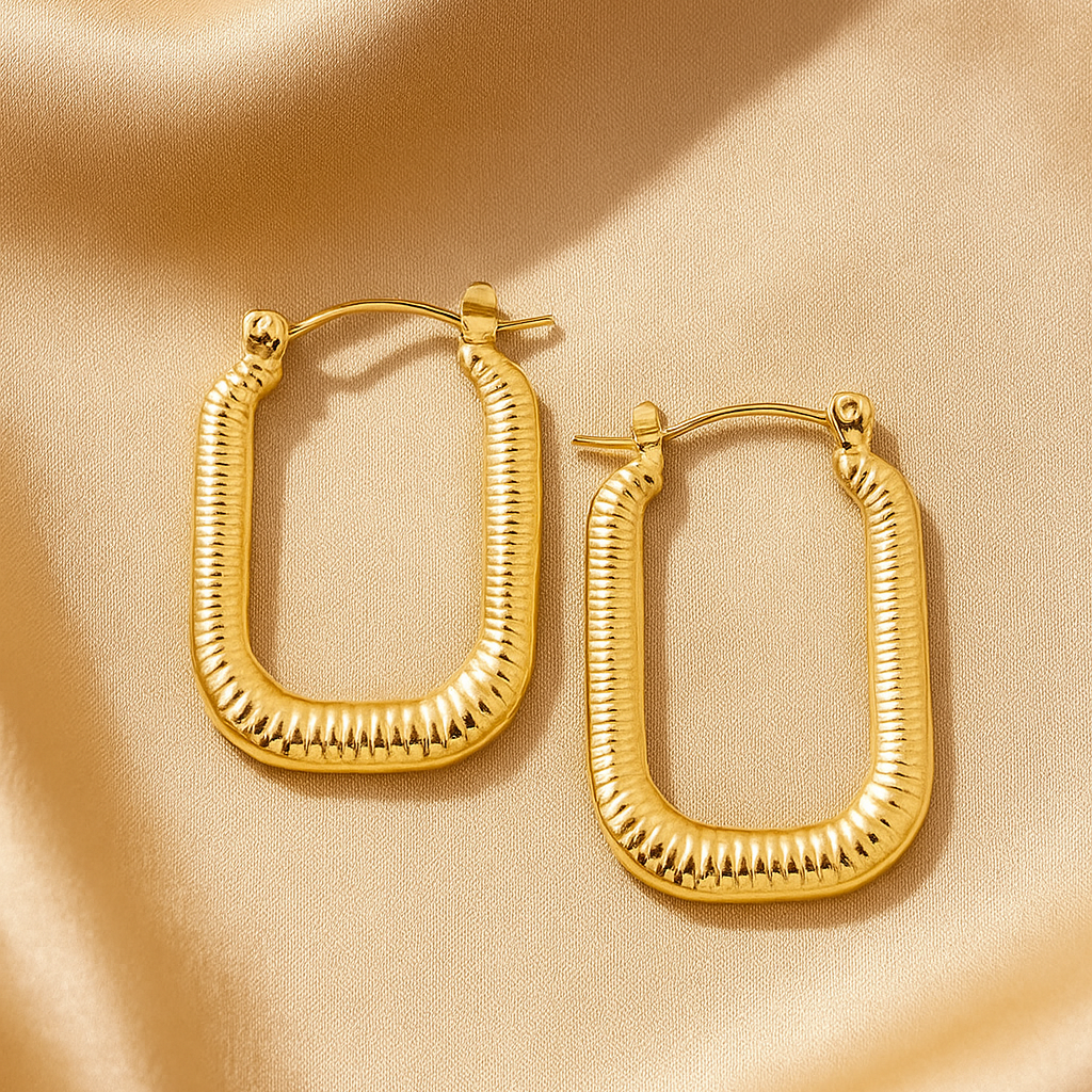 Boucles d’Oreilles Créoles Épure