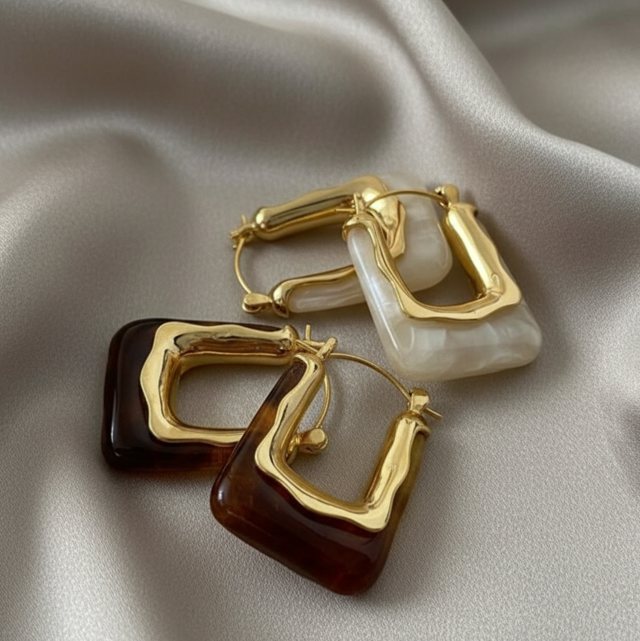 Boucles d’Oreilles Vintage Forme U