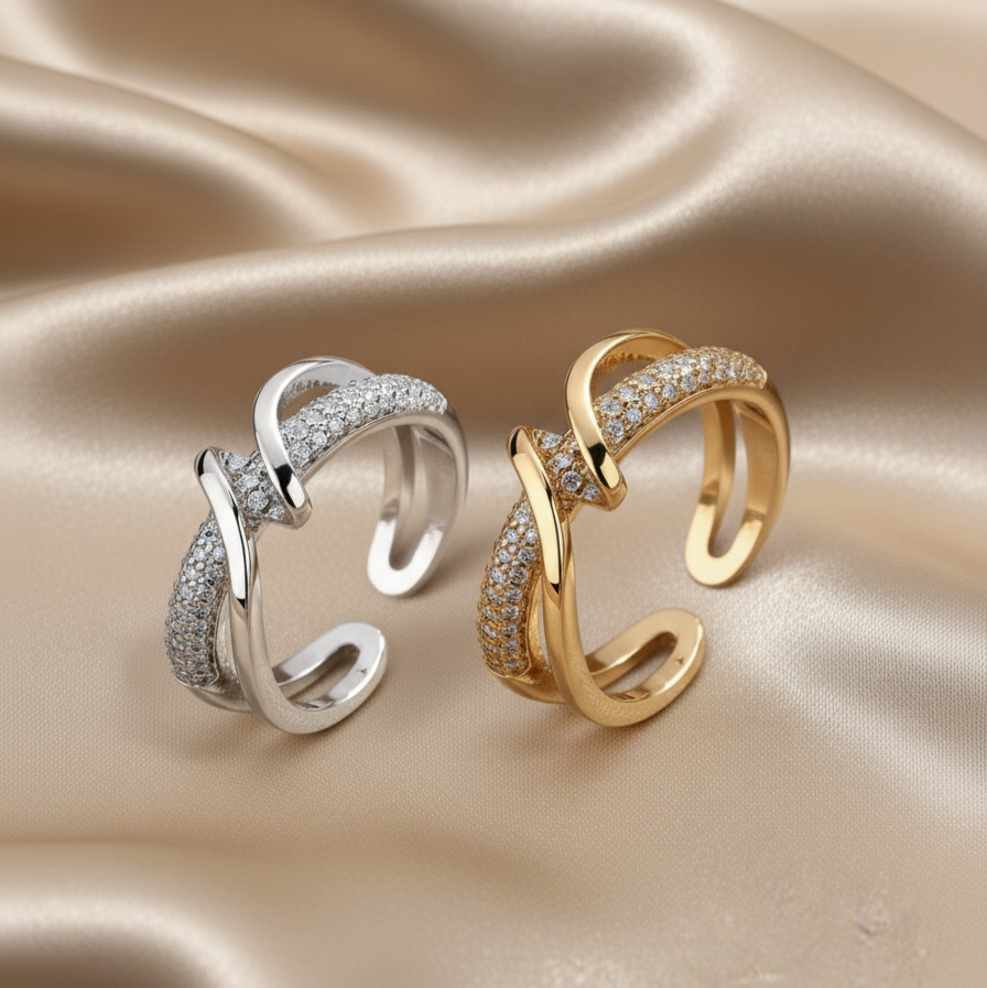 Bague Élégance Dorée