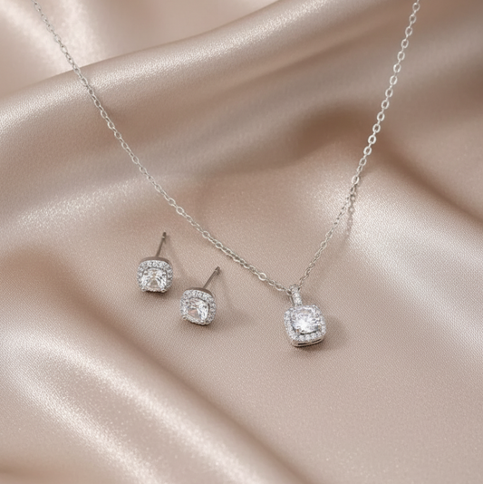 Parure Zircone Élégante