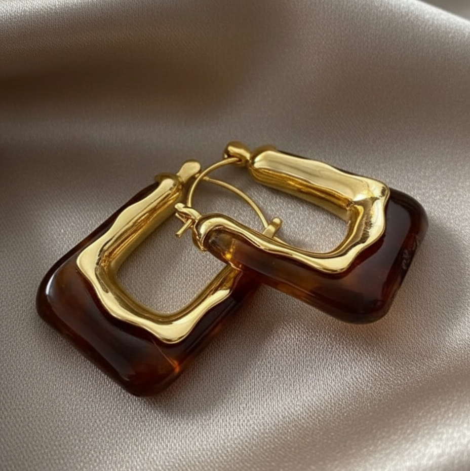 Boucles d’Oreilles Vintage Forme U