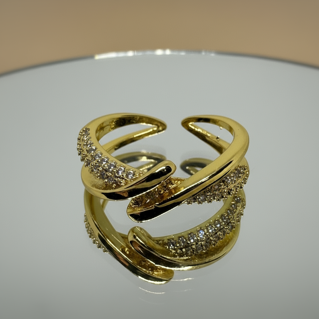 Bague Élégance Dorée