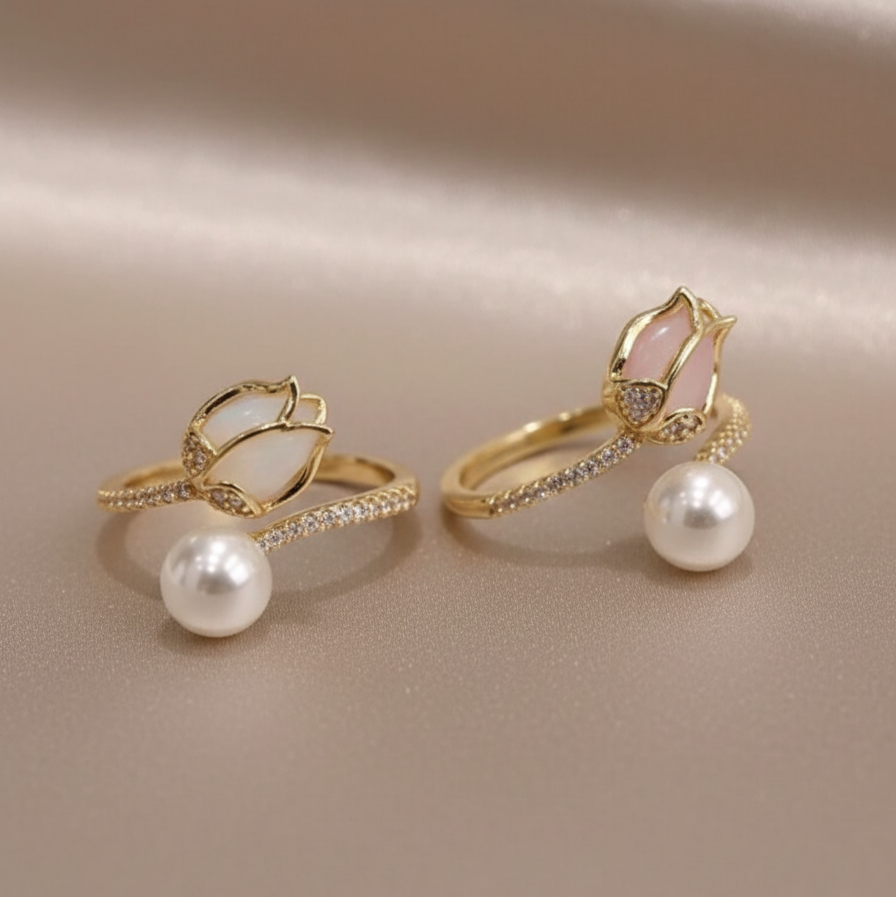 Bague Fleur Tulipe