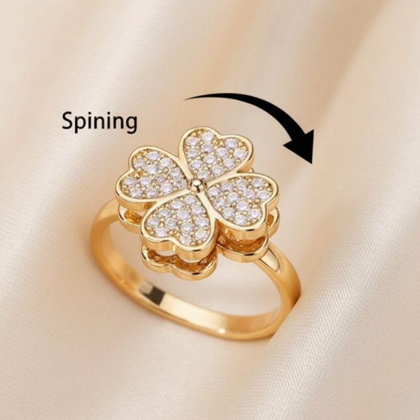 Bague Trèfle Anti-Stress