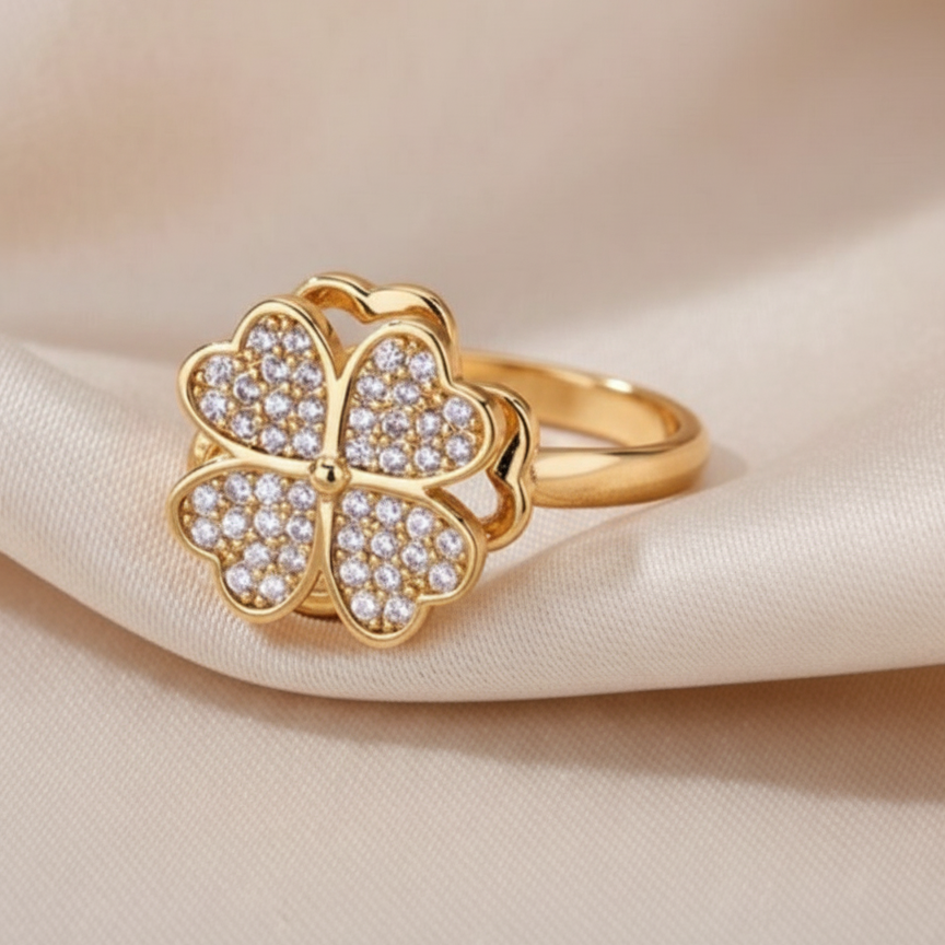 Bague Trèfle Anti-Stress