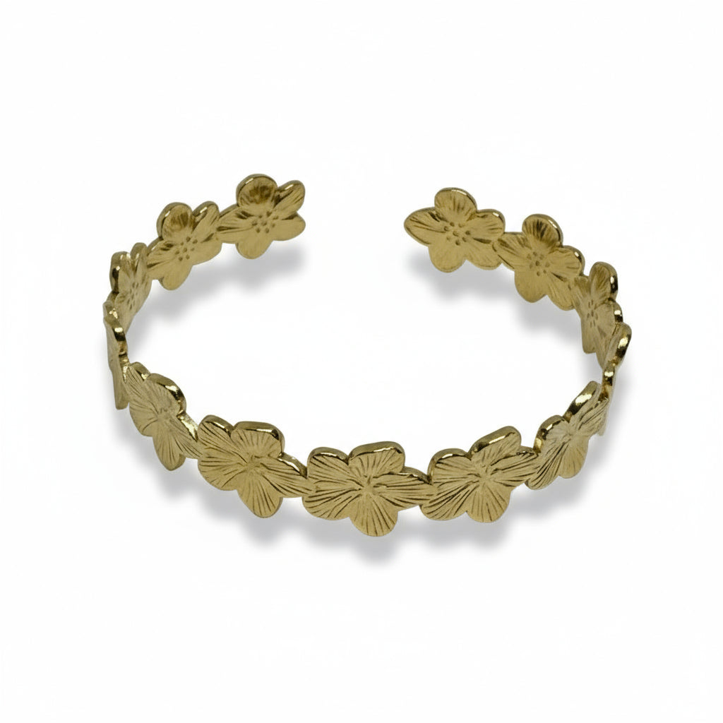 Bracelet floral élégant