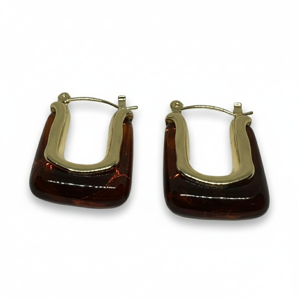 Boucles d’Oreilles Vintage Forme U