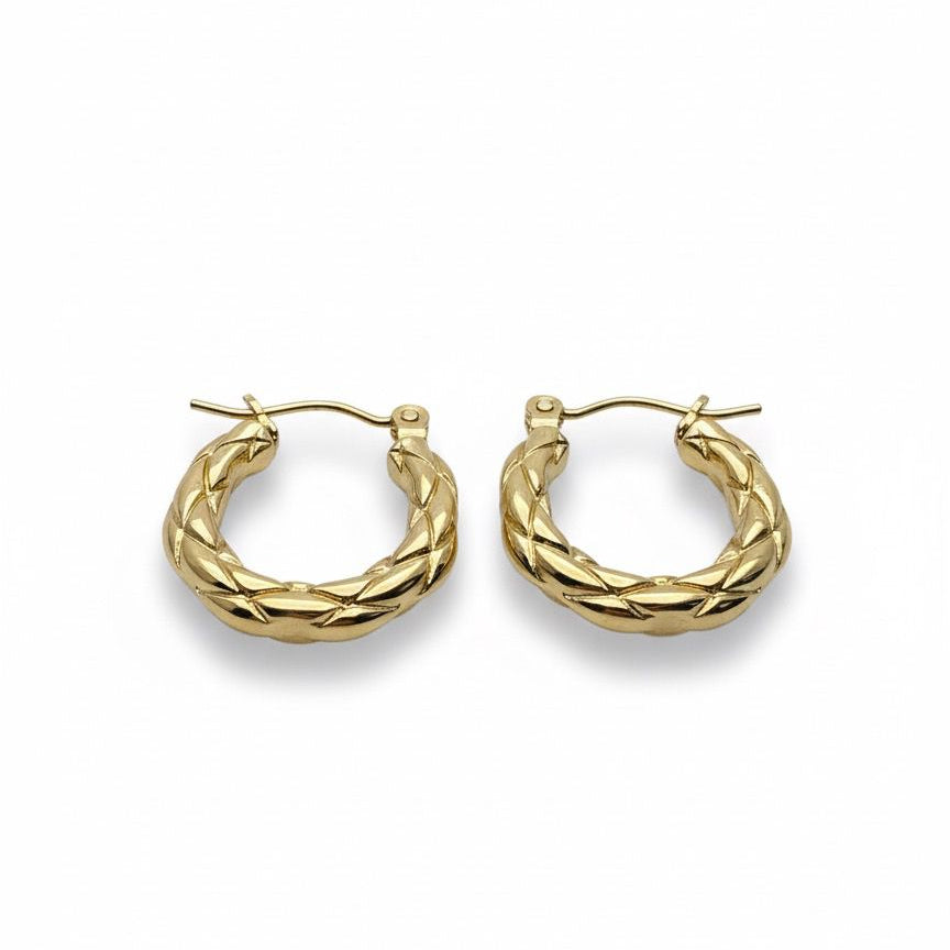 Boucles d’Oreilles Créoles Aura